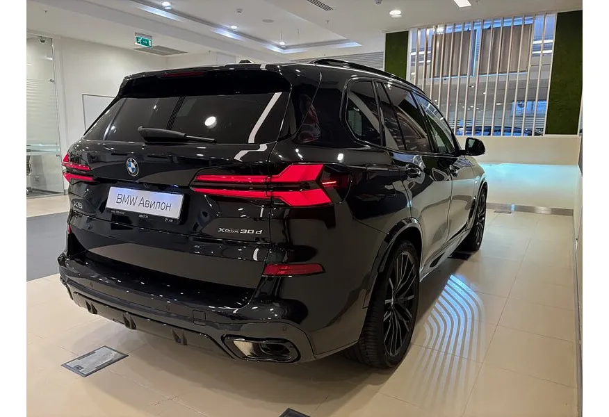 BMW X5 xDrive30d Steptronic (286 л.с.) Черный в АВИЛОН. Слайд №5