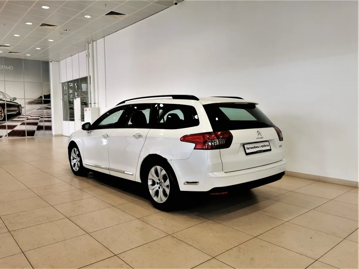 Citroen C5 1.6 THP AT (150 л.с.) Белый в АВИЛОН. Слайд №4
