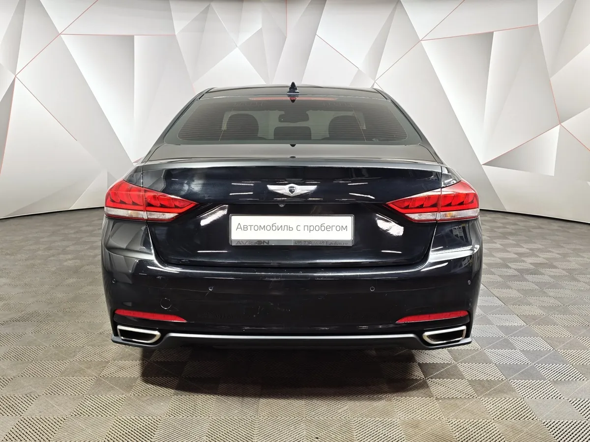 Hyundai Genesis 3.0 AT AWD (249 л.с.) Luxury Черный в АВИЛОН. Слайд №8