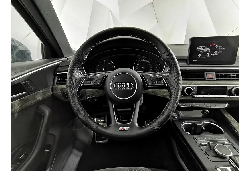 Audi A4 2.0 TFSI S tronic quattro (249 л.с.) Серый в АВИЛОН. Слайд №19