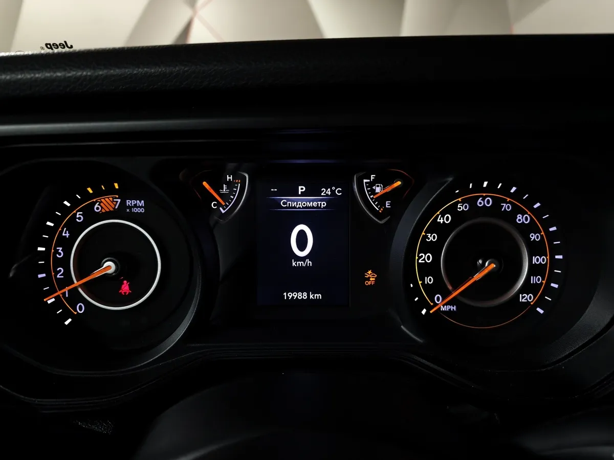 Jeep Wrangler 2.0 AT AWD (272 л.с.) Sport Красный в АВИЛОН. Слайд №18