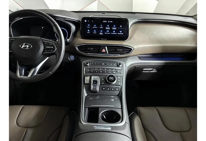 Hyundai Santa Fe 2.5 AWD 6AT (180 л.с.) Prestige Серый в АВИЛОН. Слайд №15