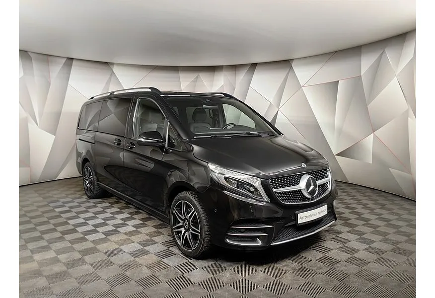 Mercedes-Benz V-Класс V 250 d 9G-Tronic L2 4MATIC (190 л.с.) AMG Line Черный в АВИЛОН. Слайд №3