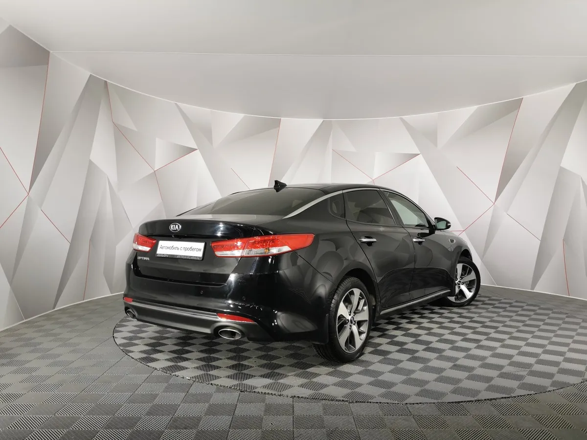 Kia Optima 2.0 T AT (245 л.с.) GT Черный в АВИЛОН. Слайд №2