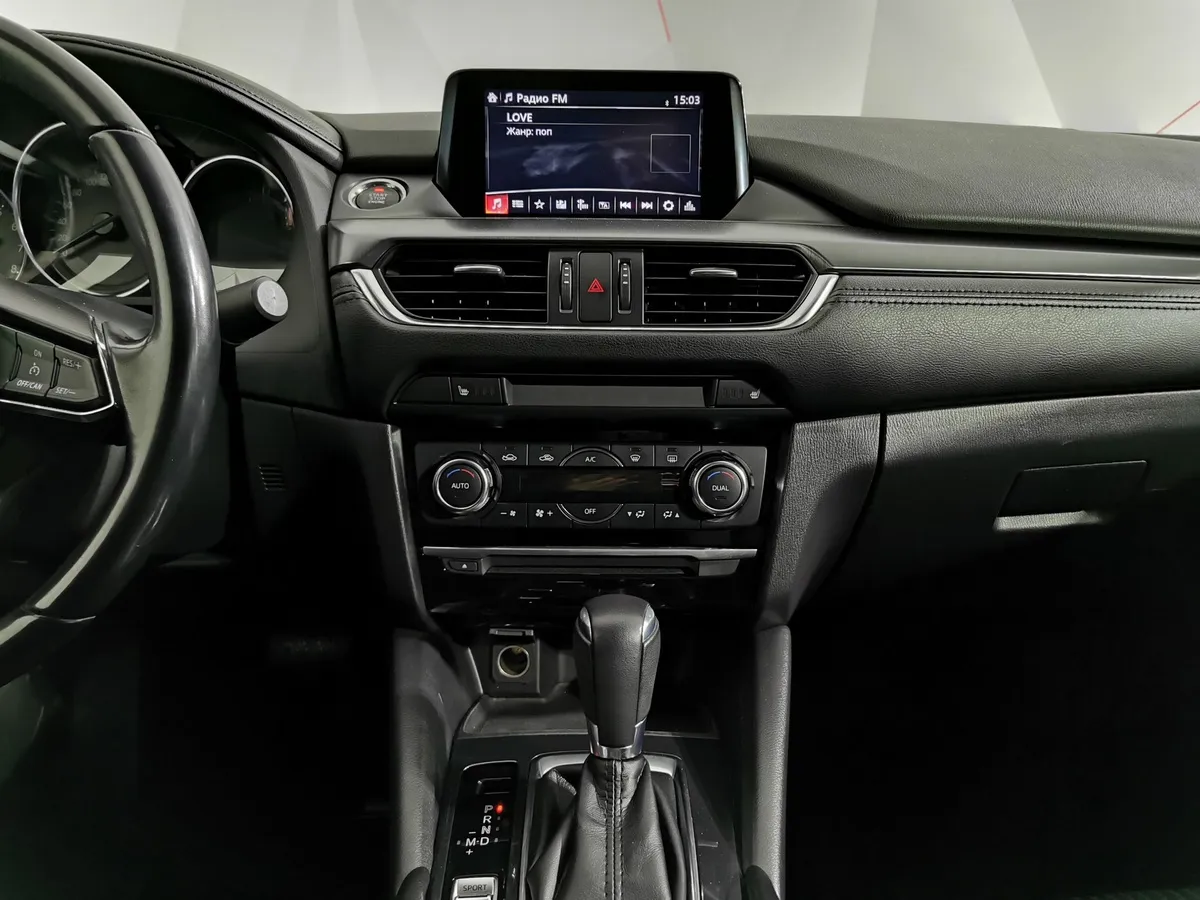Mazda 6 2.0 SKYACTIV-G AT (150 л.с.) Supreme Черный в АВИЛОН. Слайд №15