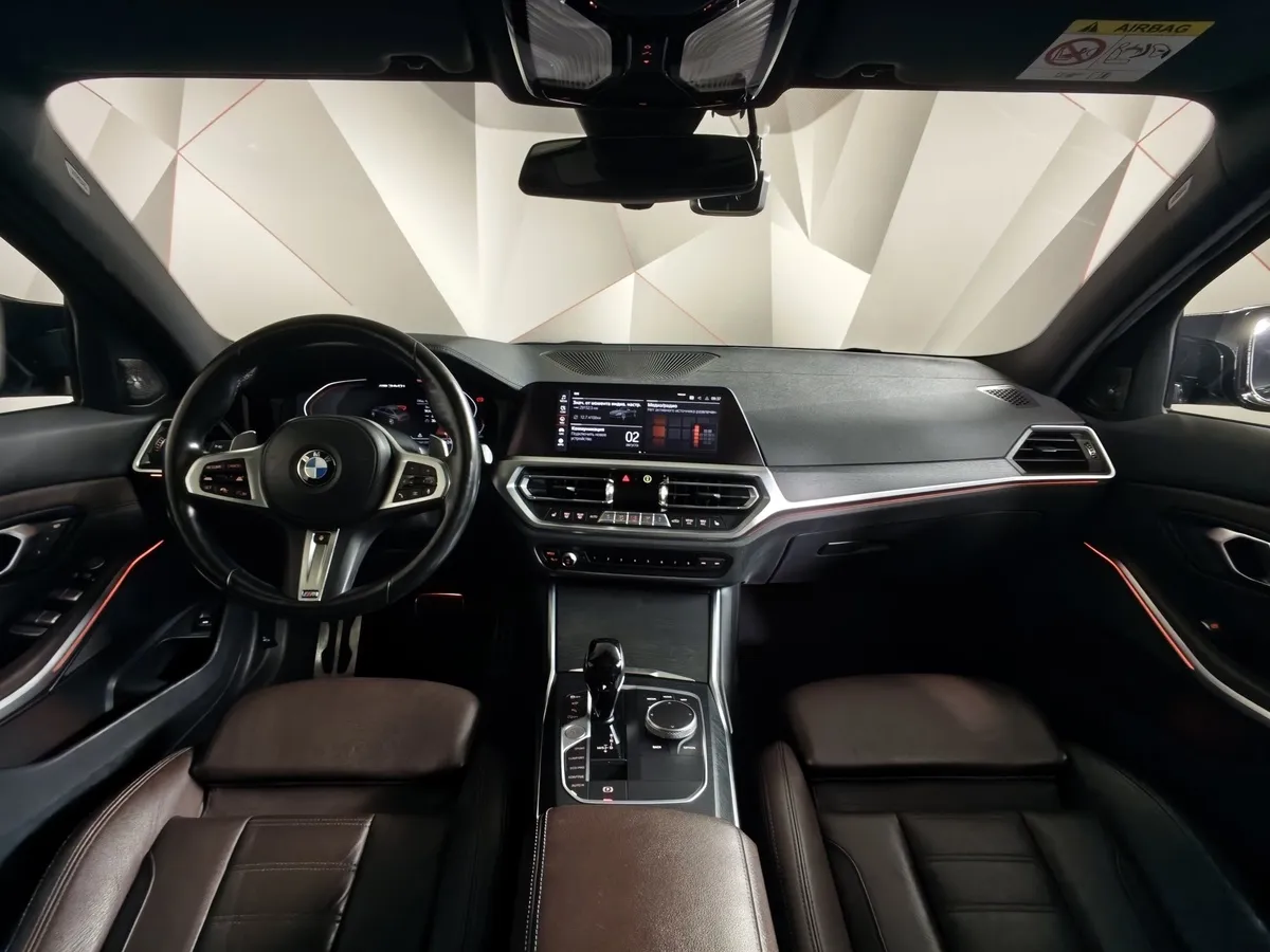 BMW 3 серия M340i xDrive (387 л.с.) Серый в АВИЛОН. Слайд №10