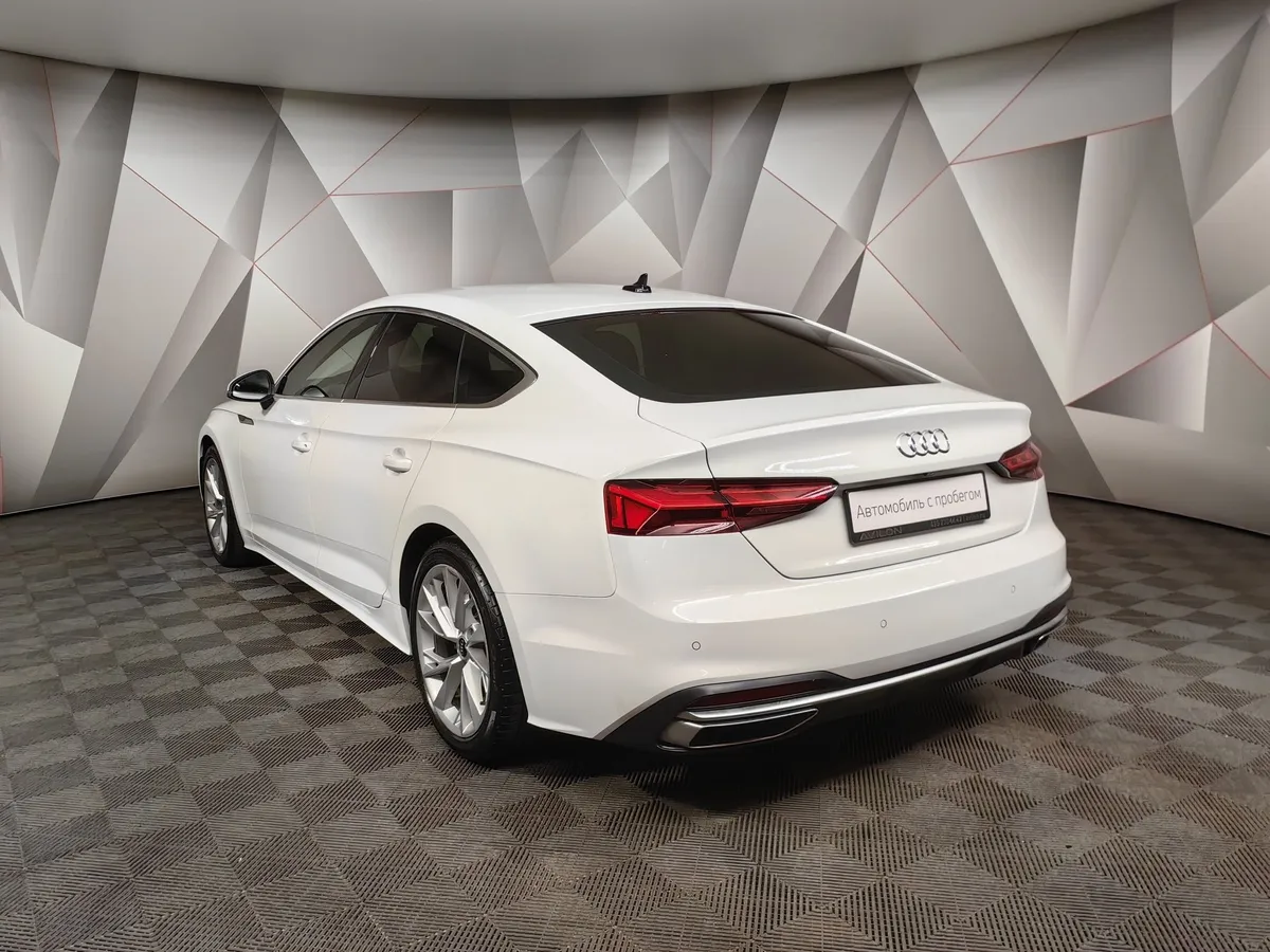 Audi A5 2.0 TFSI S tronic (190 л.с.) Белый в АВИЛОН. Слайд №4