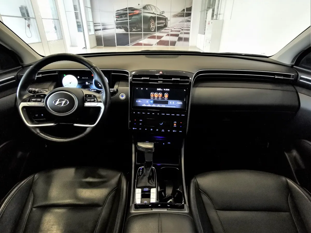 Hyundai Tucson 2.0 (150 л.с.) MPi-6MT-4WD Comfort Синий в АВИЛОН. Слайд №12