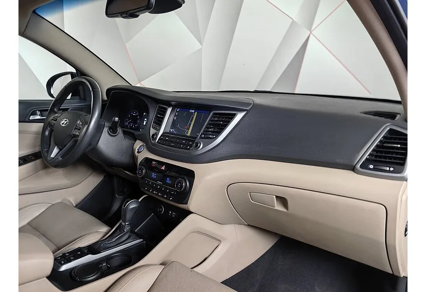 Hyundai Tucson 2.0 AT (150 л.с.) Travel Голубой в АВИЛОН. Слайд №13
