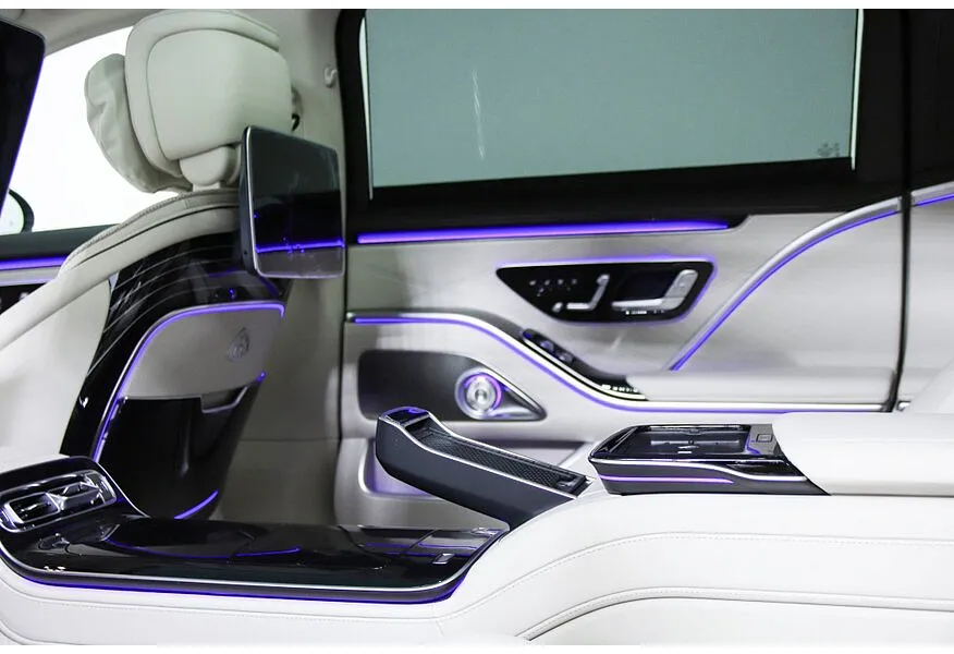 Mercedes-Benz S-Класс Maybach S 580 9G-Tronic 4Matic (503 л.с.) Черный в АВИЛОН. Слайд №12