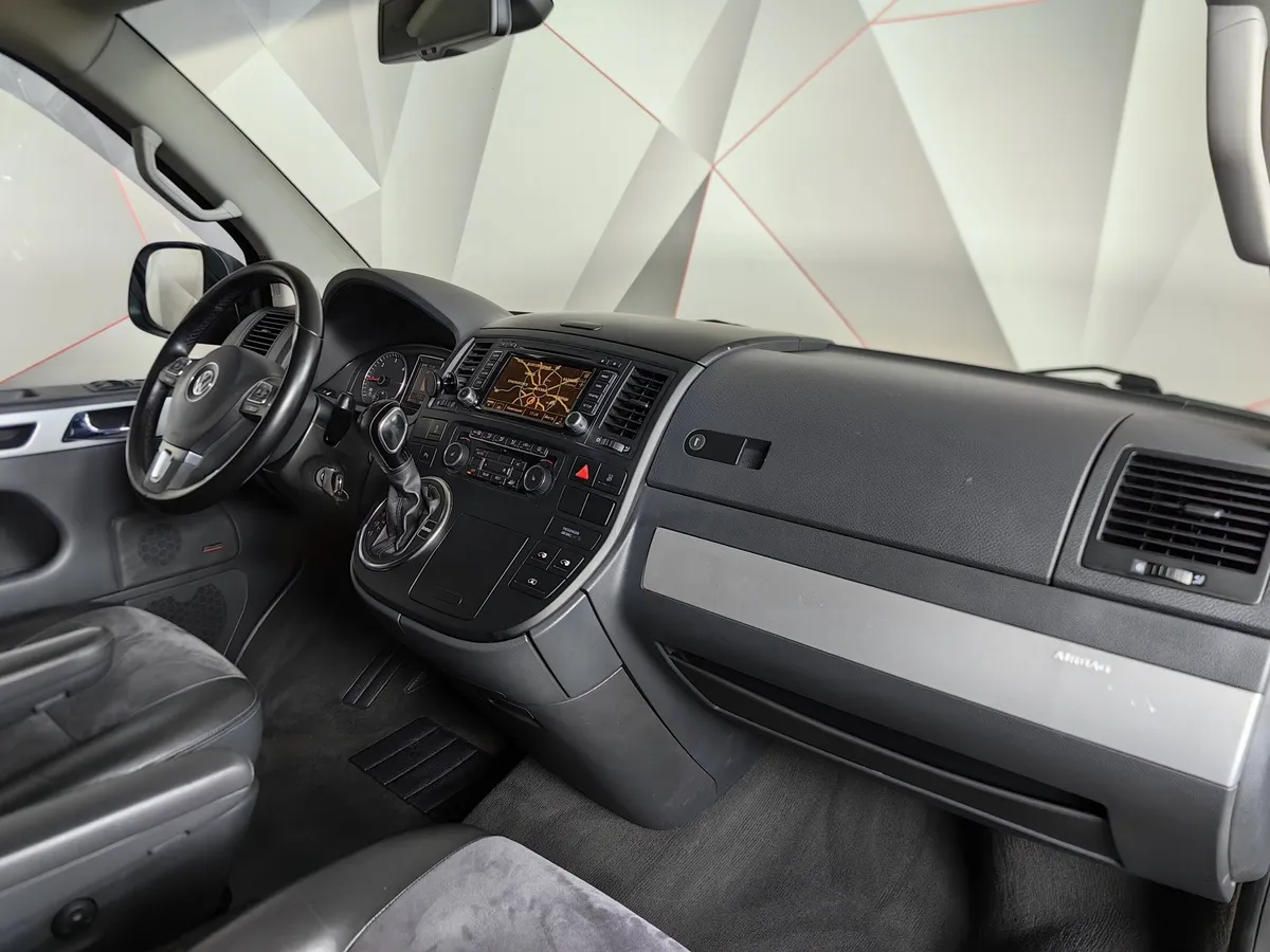 Volkswagen Multivan 2.0 BiTDI DSG 4Motion (180 л.с.) Highline Черный в АВИЛОН. Слайд №12