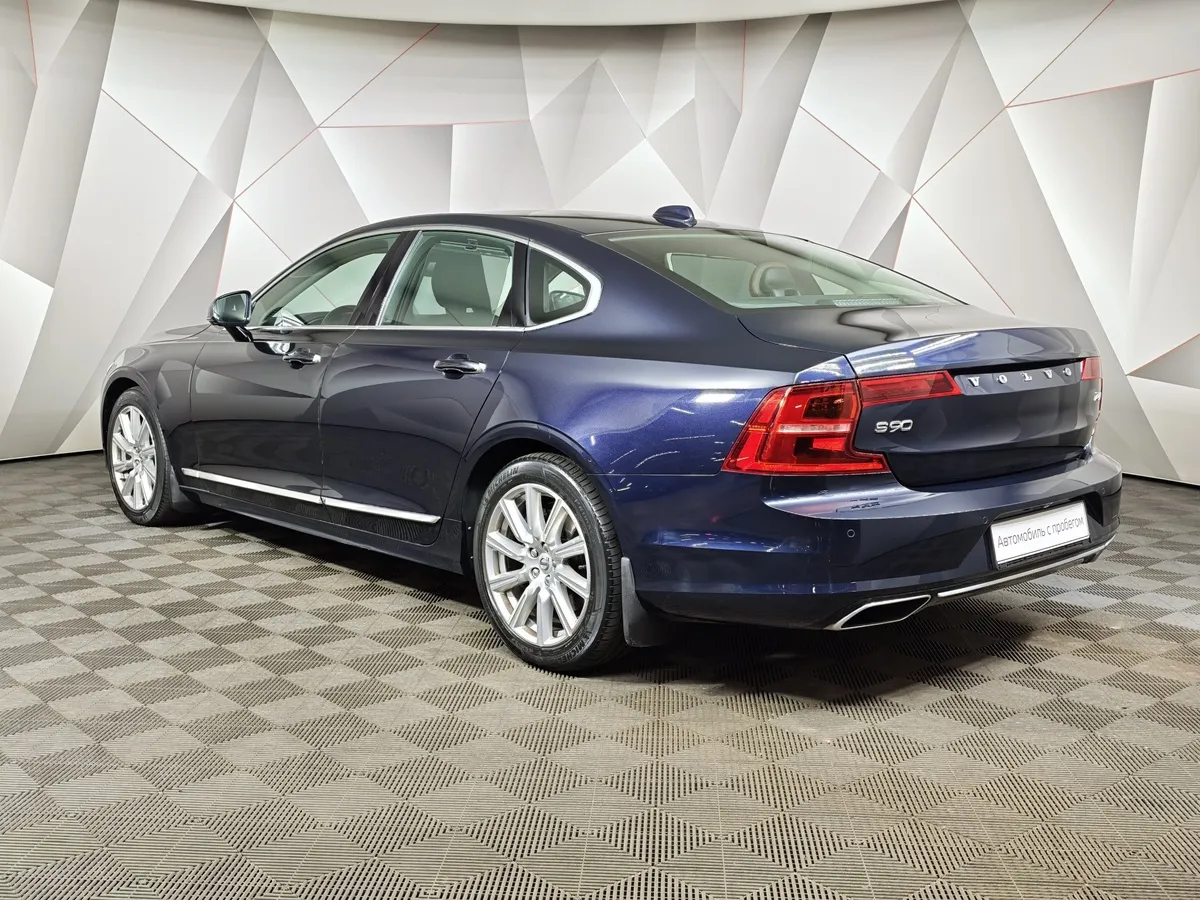Volvo S90 2.0 T4 Drive-E AT (190 л.с.) Inscription Синий в АВИЛОН. Слайд №4