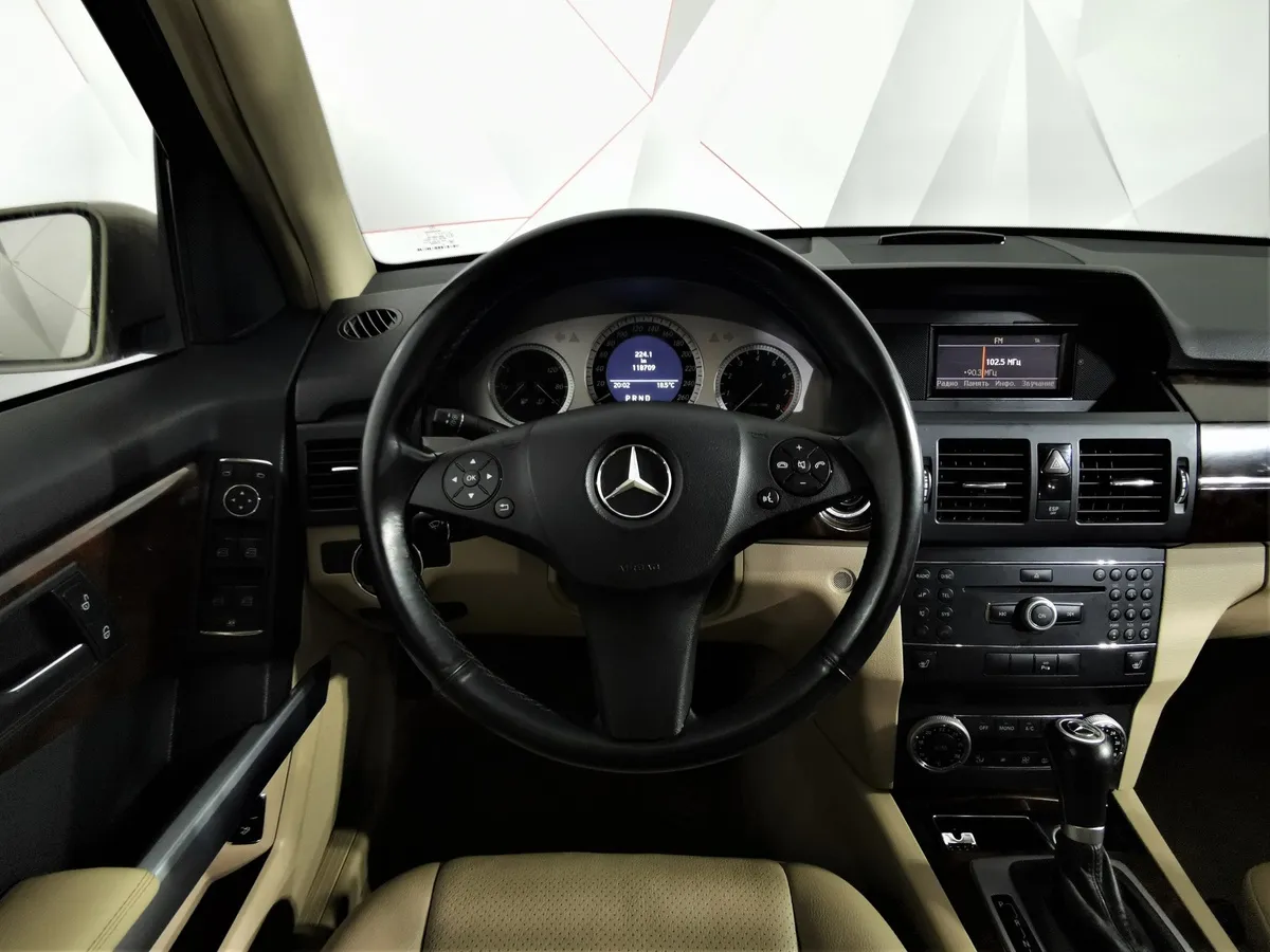 Mercedes-Benz GLK GLK 300 7G-Tronic Plus 4Matic (249 л.с.) Бежевый в АВИЛОН. Слайд №19