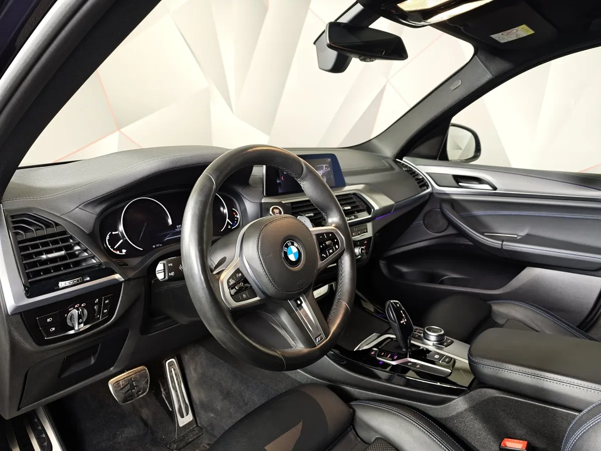 BMW X3 xDrive20d AT (190 л.с.) M Sport Черный в АВИЛОН. Слайд №12