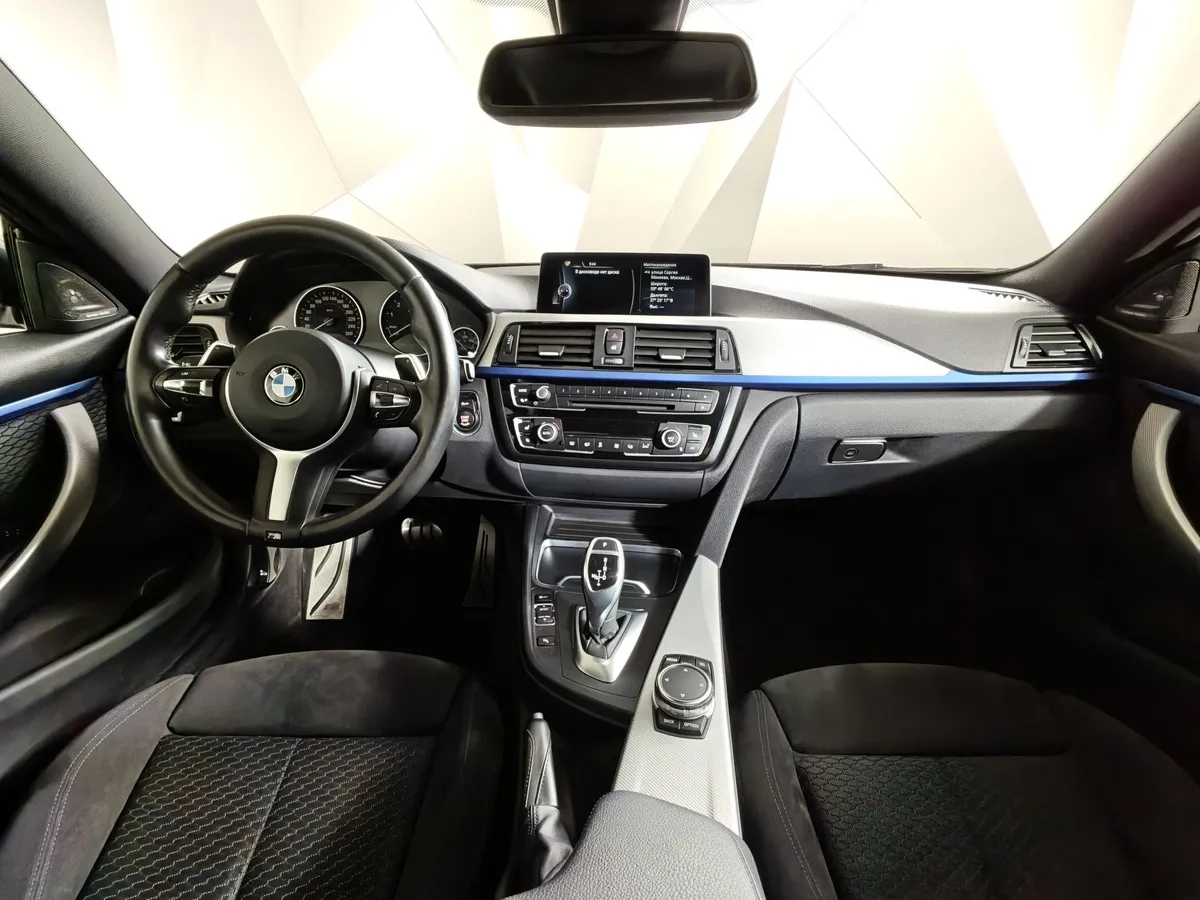 BMW 4 серия 428i xDrive AT (245 л.с.) Черный в АВИЛОН. Слайд №11