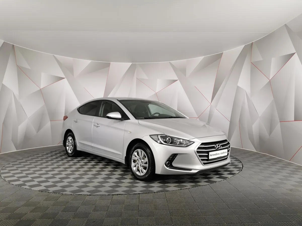 Hyundai Elantra 1.6 AT (128 л.с.) Aсtive (CA4) Серебристый в АВИЛОН. Слайд №3