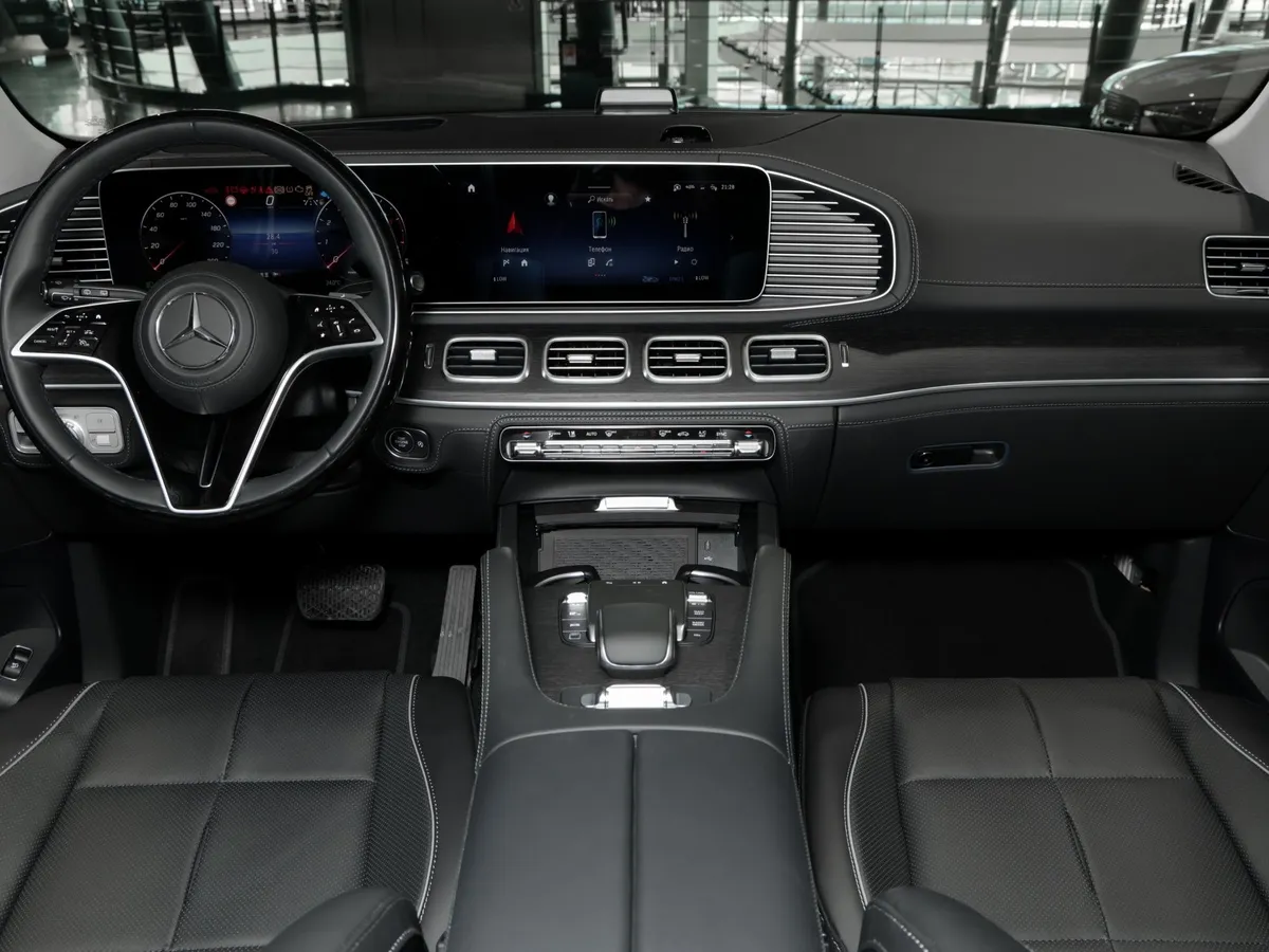 Mercedes-Benz GLE 450 4MATIC 9G-TRONIC (367 л.с.) Черный в АВИЛОН. Слайд №9