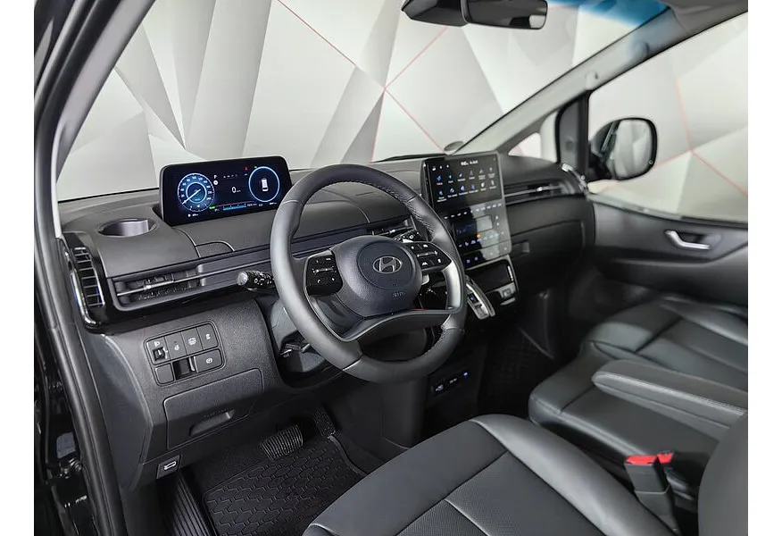 Hyundai Staria 1.6h 6AT 2WD (245 л.с.) Family Черный в АВИЛОН. Слайд №19