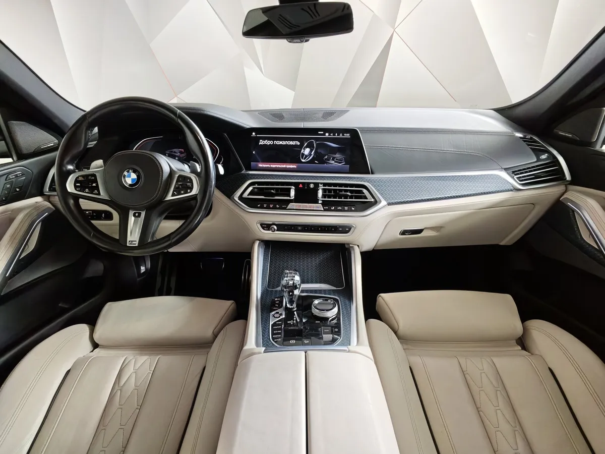 BMW X6 3.0 AT xDrive30d (249 л.с.) M Sport Pro Серый в АВИЛОН. Слайд №10