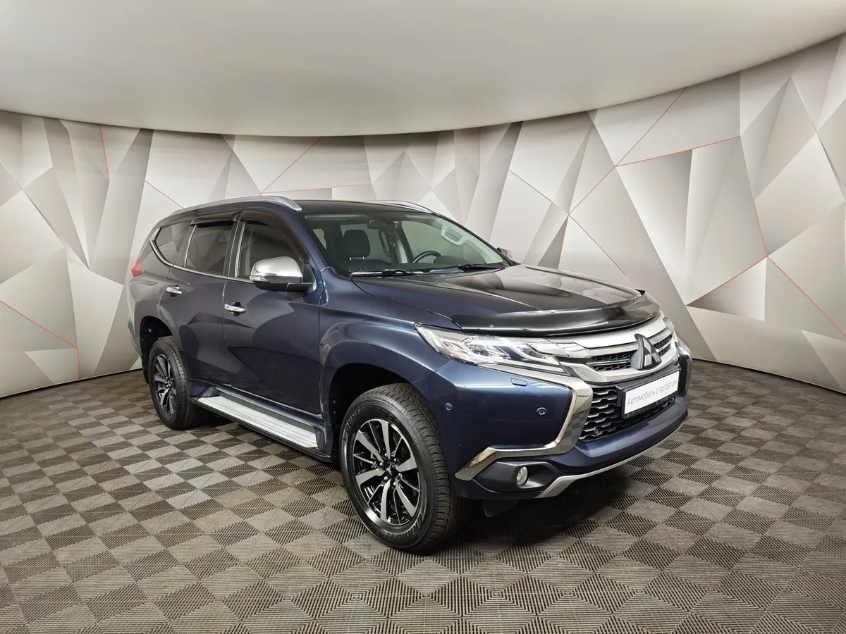Mitsubishi Pajero Sport 2.4 DI-D AT AWD (181 л.с.) Ultimate Синий в АВИЛОН. Слайд №3