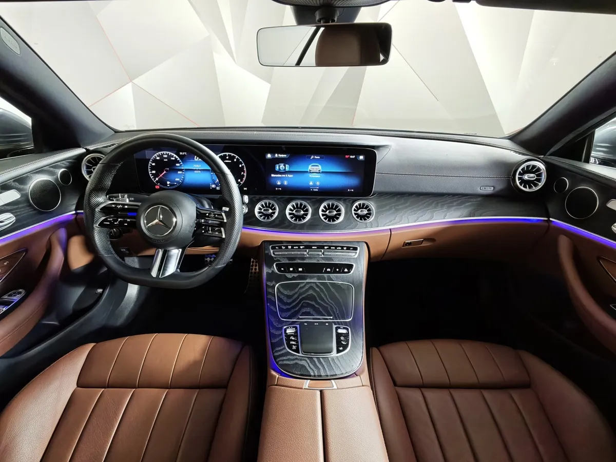 Mercedes-Benz E-Класс E 200 4MATIC 9G-TRONIC (197 л.с.) Sport Серый в АВИЛОН. Слайд №14