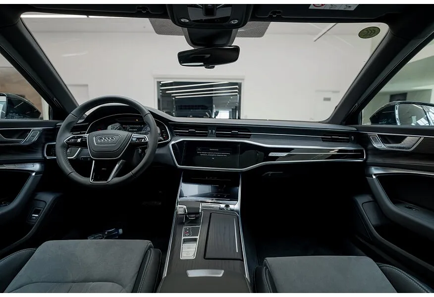 Audi A6 L 45 TFSI S tronic quattro (245 л.с.) Premium Dynamic Черный в АВИЛОН. Слайд №11
