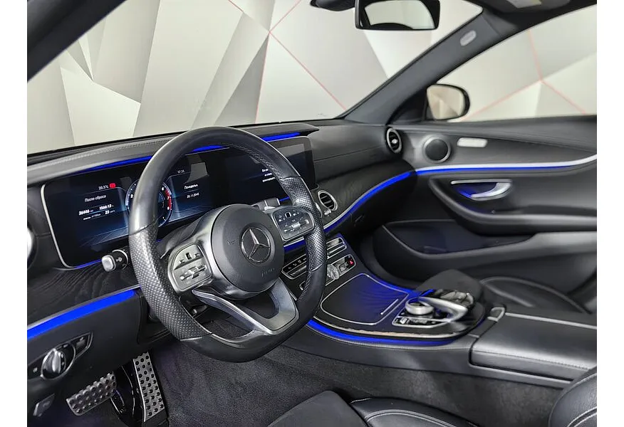 Mercedes-Benz E-Класс E 200 9G-TRONIC (197 л.с.) Sport (Локальная сборка) Синий в АВИЛОН. Слайд №19