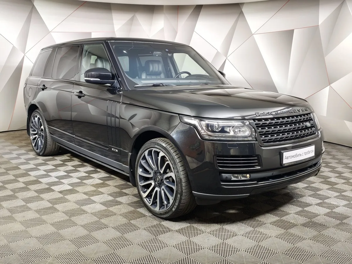 Land Rover Range Rover 4.4 SDV8 AT AWD (339 л.с.) Autobiography Черный в АВИЛОН. Слайд №3
