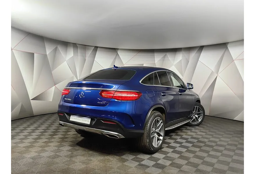 Mercedes-Benz GLE Купе 350 d 4MATIC 9G-TRONIC (249 л.с.) Особая серия Синий в АВИЛОН. Слайд №2