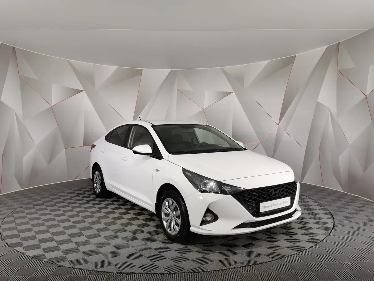 Hyundai Solaris 1.6 AT (123 л.с.) Active Белый в АВИЛОН. Слайд №3