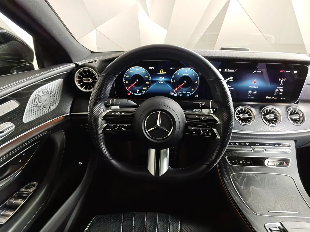 Mercedes-Benz CLS 300d 9G-TRONIC 4MATIC+ (265 л.с.) Черный в АВИЛОН. Слайд №20