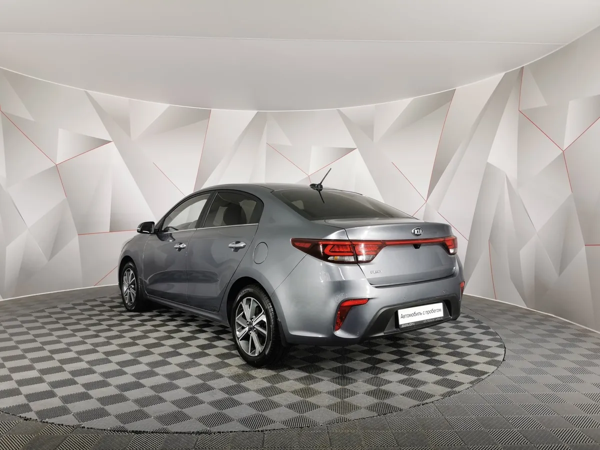 Kia Rio 1.6 AT (123 л.с.) Premium Серый в АВИЛОН. Слайд №4