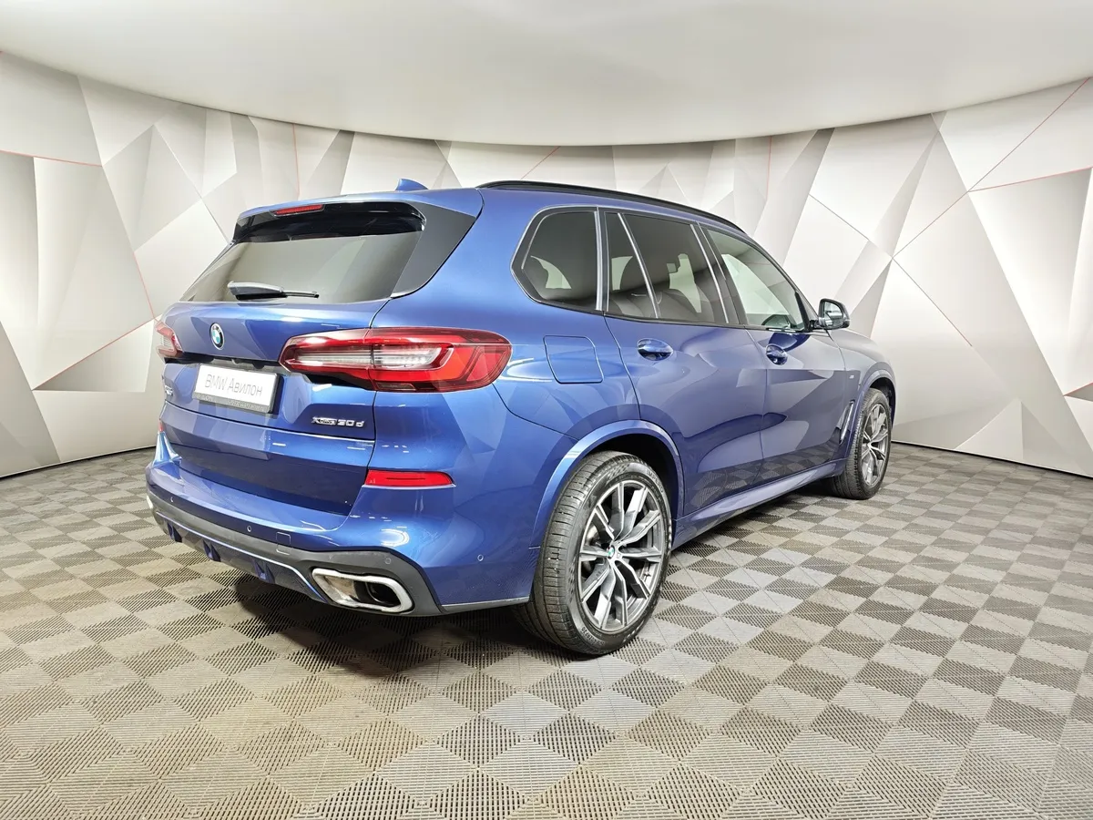 BMW X5 xDrive30d Steptronic (249 л.с.) Синий в АВИЛОН. Слайд №2