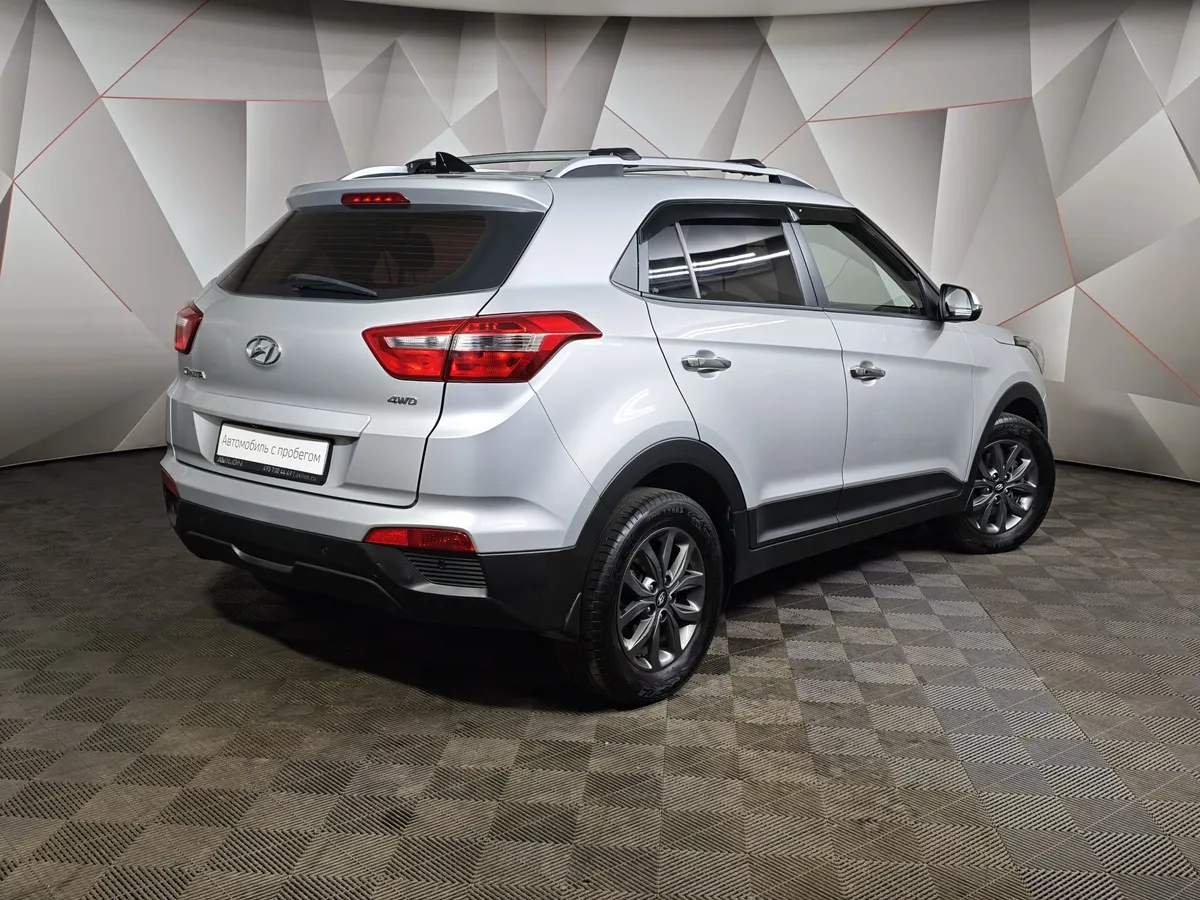 Hyundai Creta 1.6 AT AWD (121 л.с.) Travel + Advanced Серый в АВИЛОН. Слайд №2