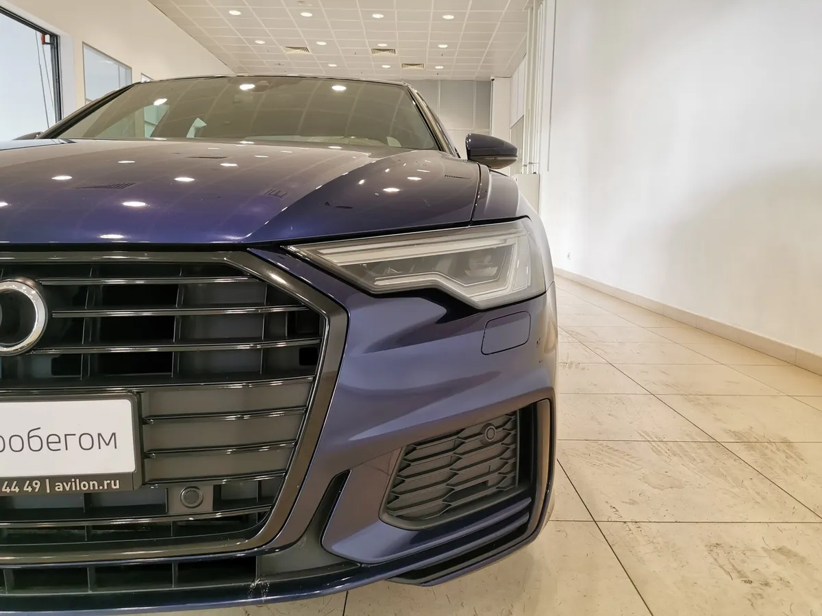 Audi A6 2.0 TFSI S tronic quattro (249 л.с.) Синий в АВИЛОН. Слайд №10
