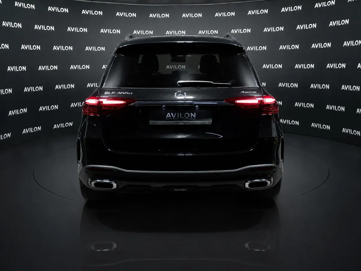 Mercedes-Benz GLE 300d 4MATIC 9G-TRONIC (269 л.с.) Черный в АВИЛОН. Слайд №6