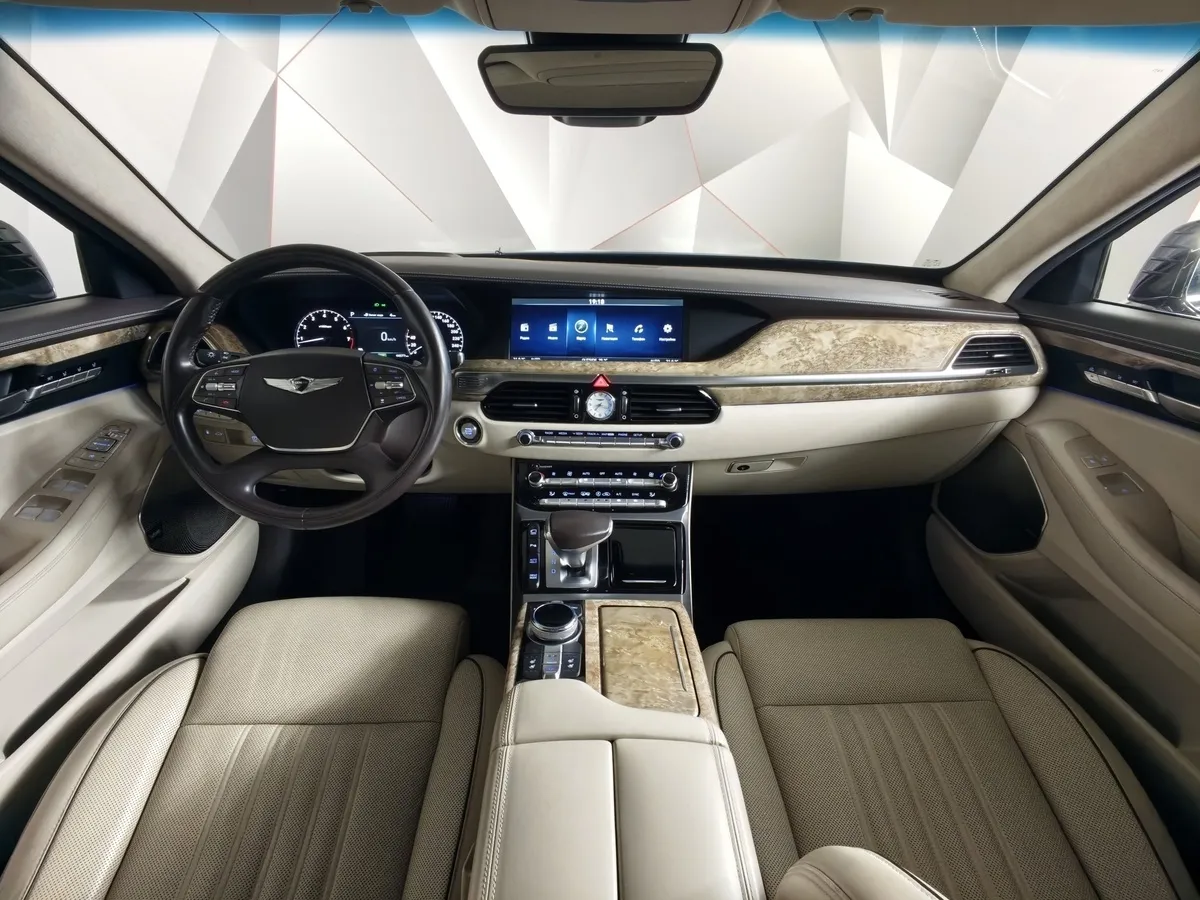 Genesis G90 5.0 L GDI AT AWD (413 л.с.) Черный в АВИЛОН. Слайд №13