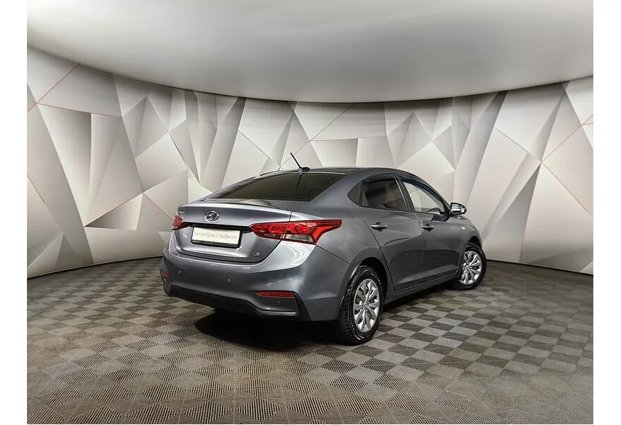 Hyundai Solaris 1.6 AT (123 л.с.) Comfort Серый в АВИЛОН. Слайд №2