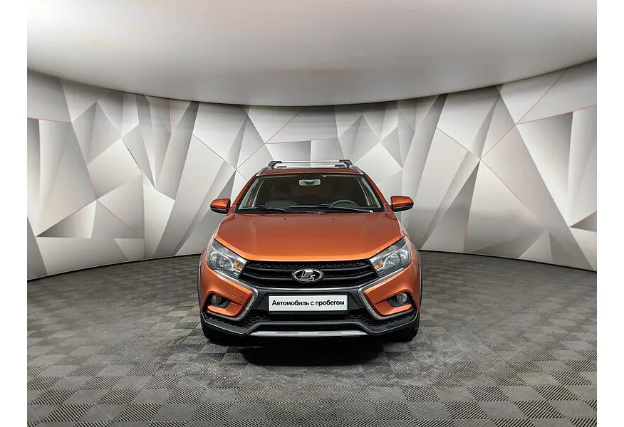ВАЗ (Lada) Vesta 1.8 AMT (122 л.с.) Оранжевый в АВИЛОН. Слайд №7