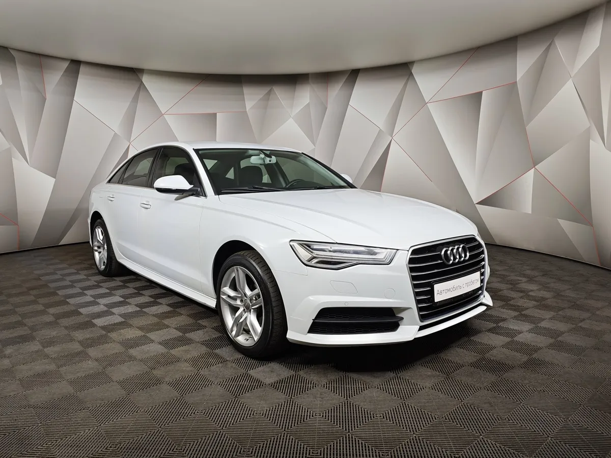 Audi A6 2.0 TDI S tronic (190 л.с.) Advance Белый в АВИЛОН. Слайд №3