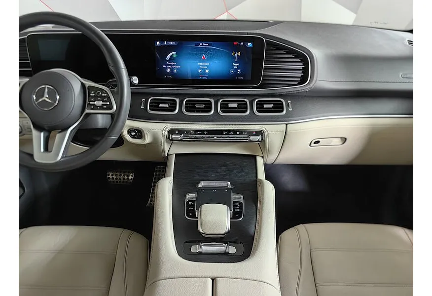 Mercedes-Benz GLS 400 d 9G-TRONIC 4Matic (330 л.с.) Premium Серебристый в АВИЛОН. Слайд №14