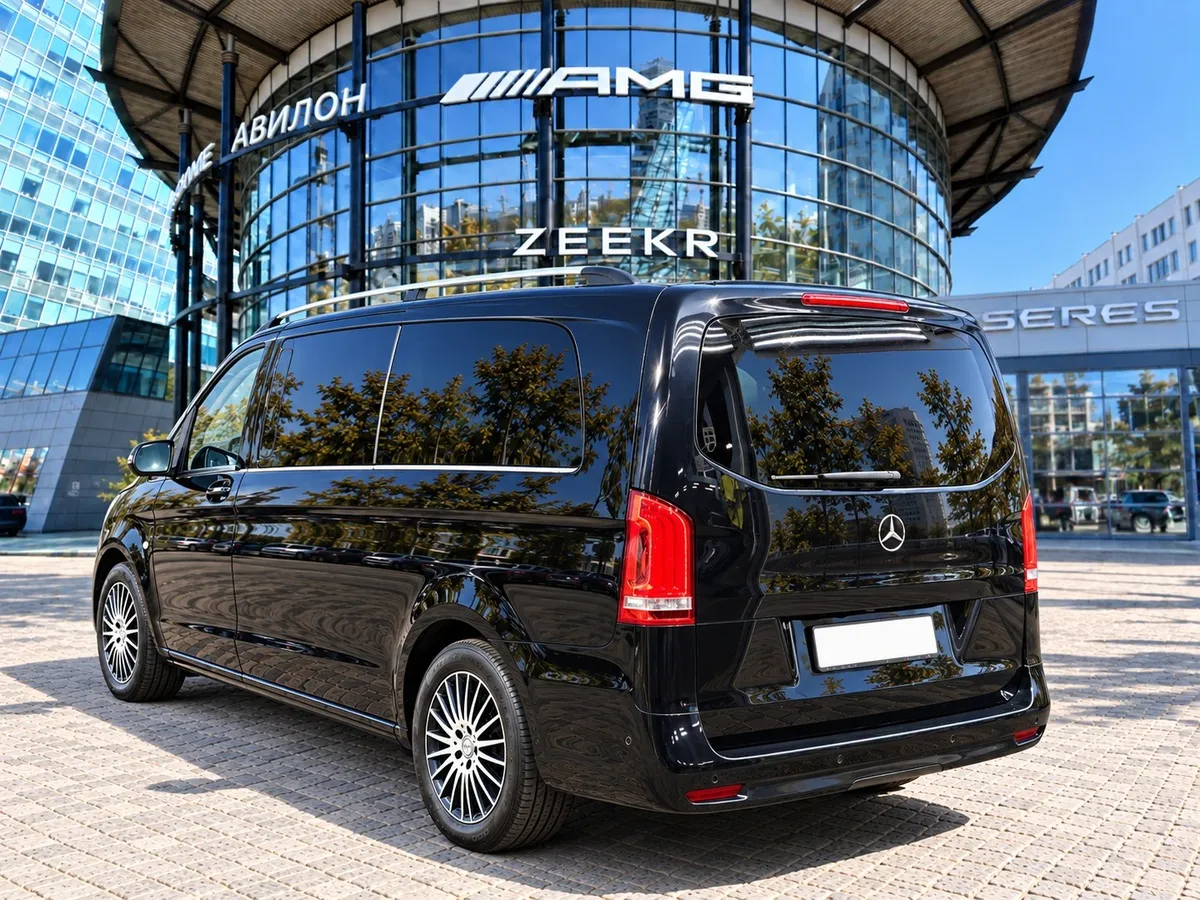 Mercedes-Benz Vito 124 CDI 4MATIC 9G-TRONIC (237 л.с.) Storm Черный в АВИЛОН. Слайд №7