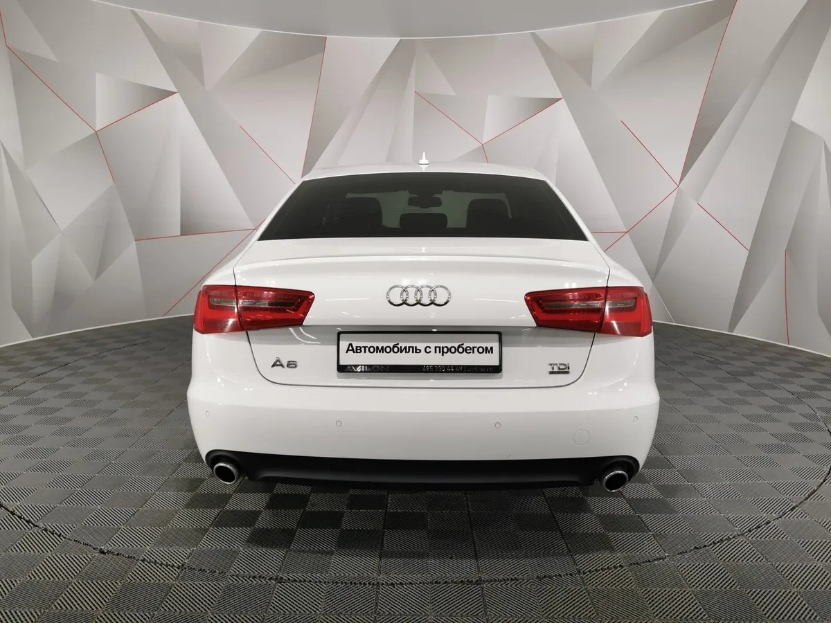 Audi A6 3.0 TDI S tronic quattro (245 л.с.) Белый в АВИЛОН. Слайд №8