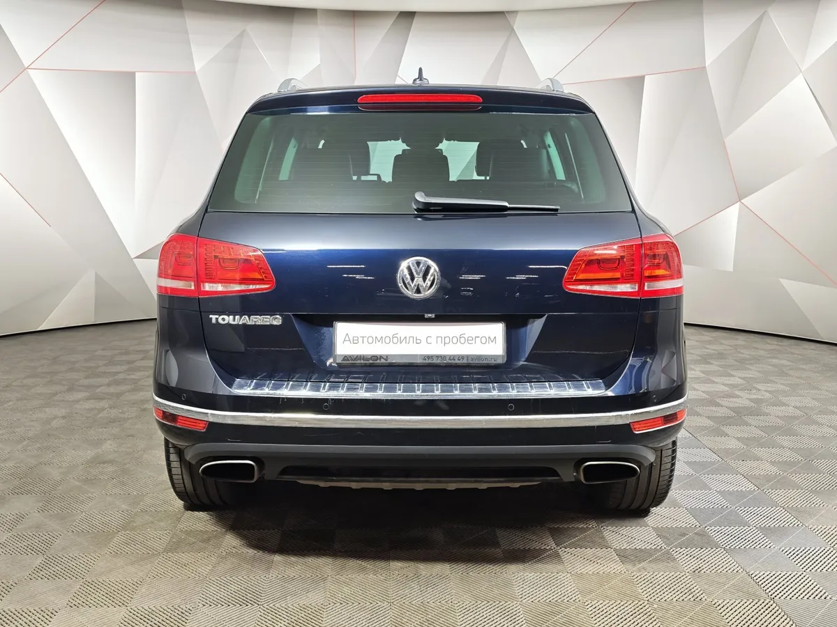 Volkswagen Touareg 3.6 FSI Tiptronic 4Motion (249 л.с.) V6 FSI Синий в АВИЛОН. Слайд №8
