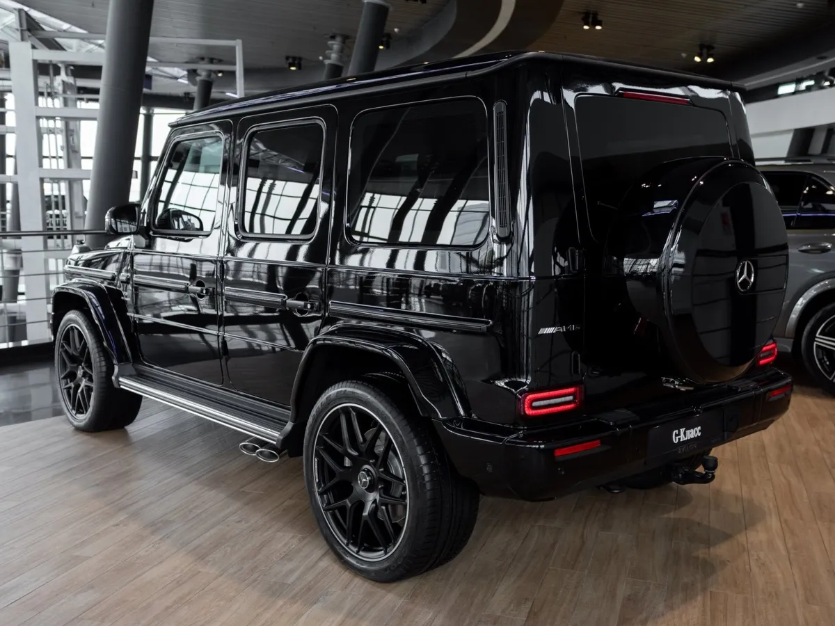 Mercedes-Benz G-Класс G 63 AMG Speedshift 4Matic (585 л.с.) Черный в АВИЛОН. Слайд №6