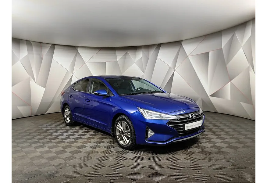 Hyundai Elantra 1.6 AT (128 л.с.) Active Голубой в АВИЛОН. Слайд №3