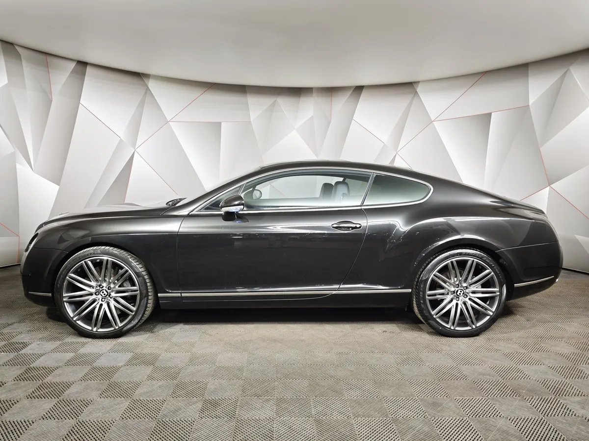 Bentley Continental GT 6.0 AT Twin Turbo (560 л.с.) Черный в АВИЛОН. Слайд №5