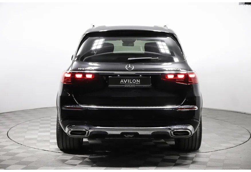Mercedes-Benz GLS 600 9G-Tronic 4Matic (557 л.с.) Черный в АВИЛОН. Слайд №4