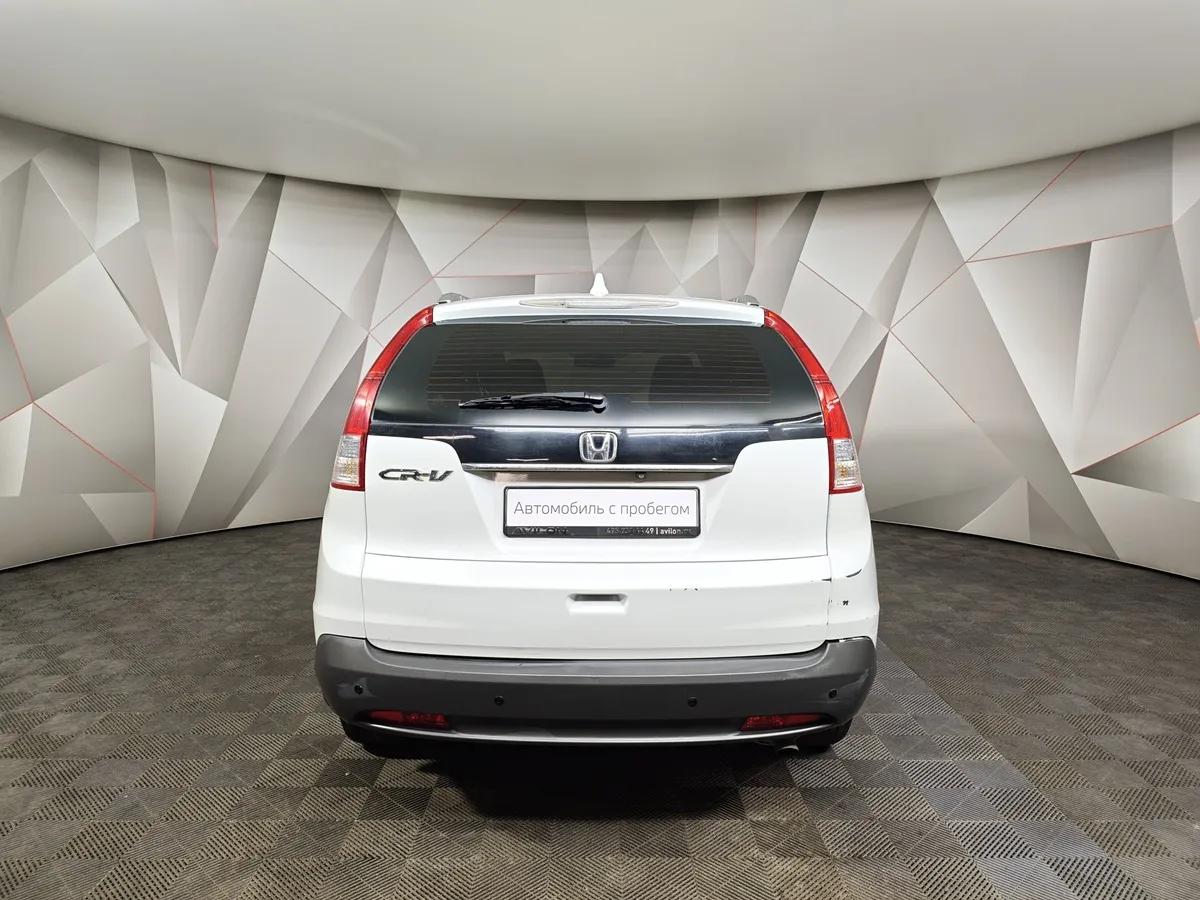 Honda CR-V 2.0 AT 4WD (150 л.с.) Белый в АВИЛОН. Слайд №8
