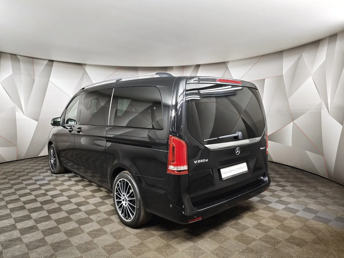 Mercedes-Benz V-Класс V 220 d AT L2 4x4 (163 л.с.) Черный в АВИЛОН. Слайд №4